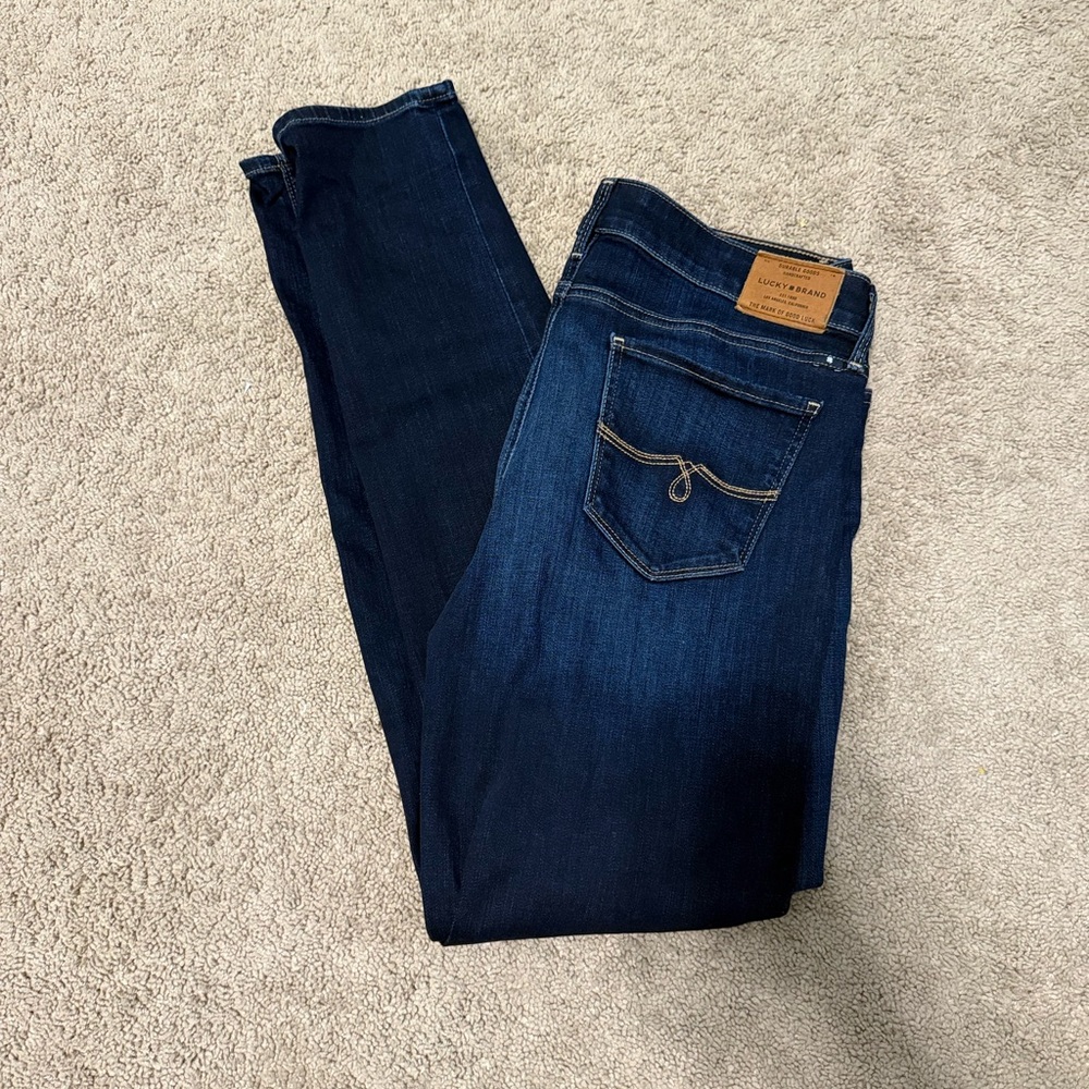 Lucky Brand Blue Skinny Jeans Premium Denim